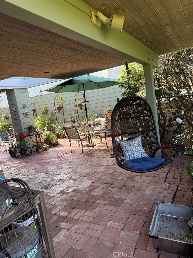 Unit #3 Patio