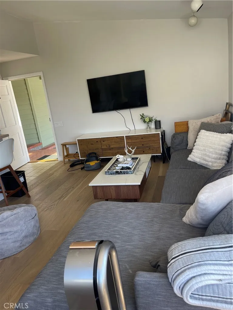 Living Room during move in
