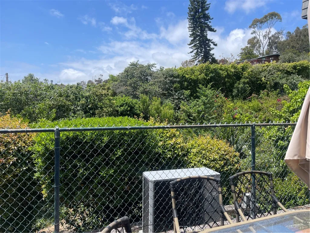 A/C and Backyard