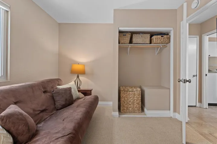 Ideal location downstairs with full updated bathroom across the hall.