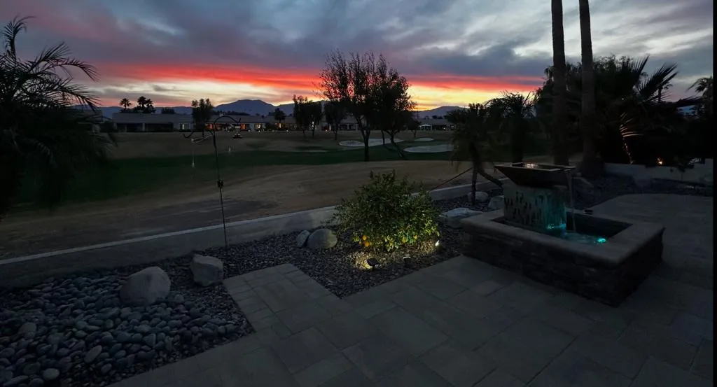 desert sunset desert sunset