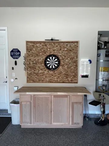 Garage Dart Board