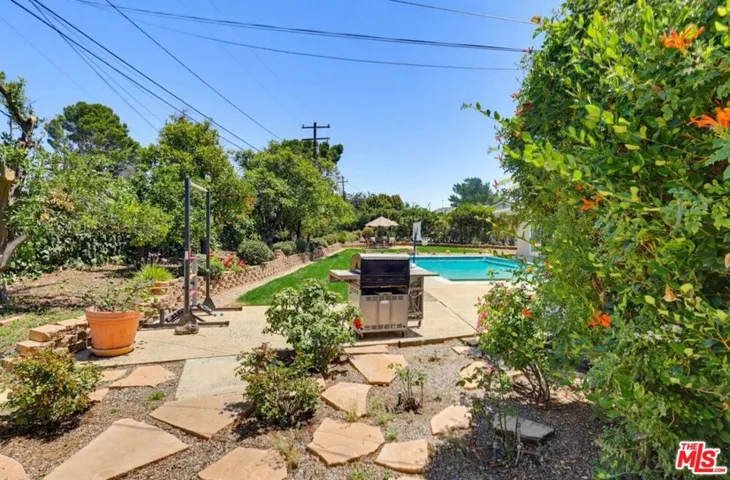 view from garden
