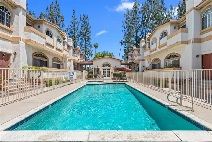 Pool and common area.