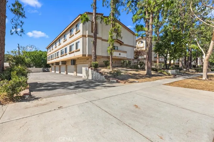 Driveway to garage
