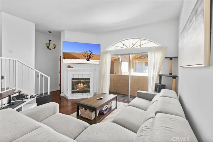 Living Room with Fireplace