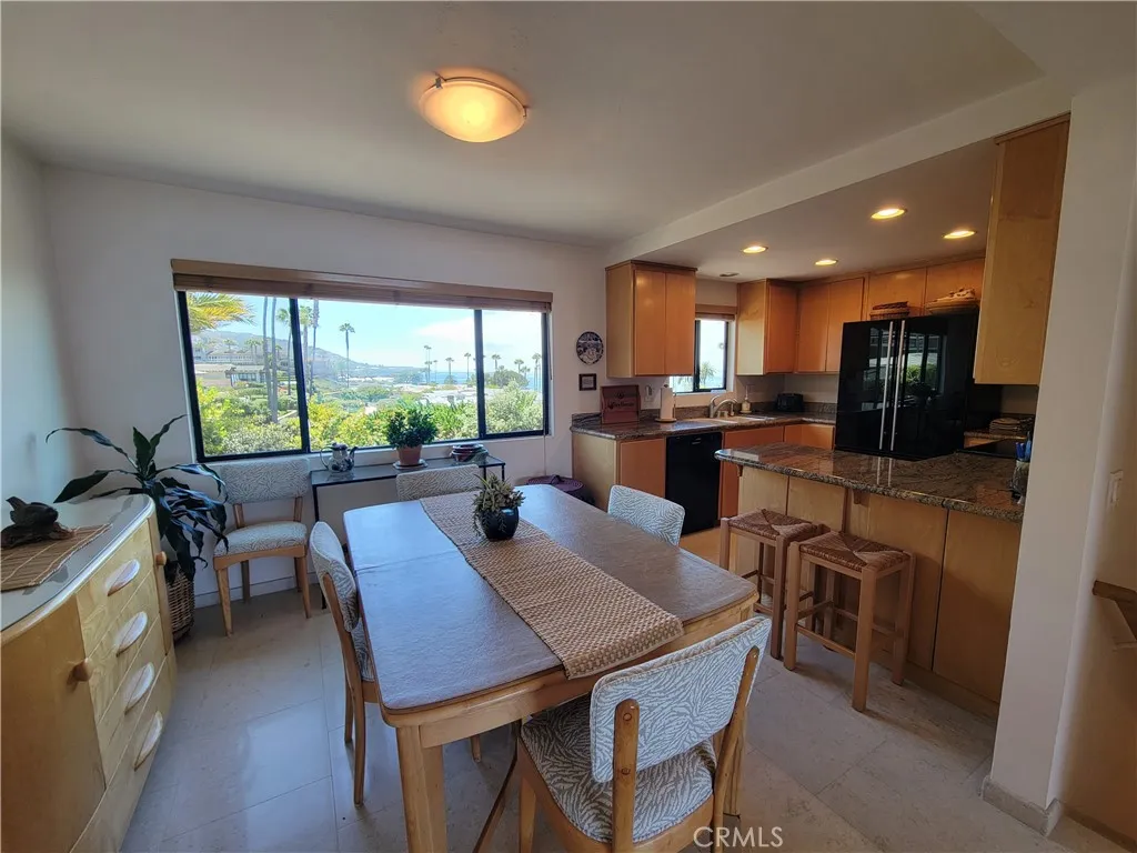 DINING AREA AND KITCHEN