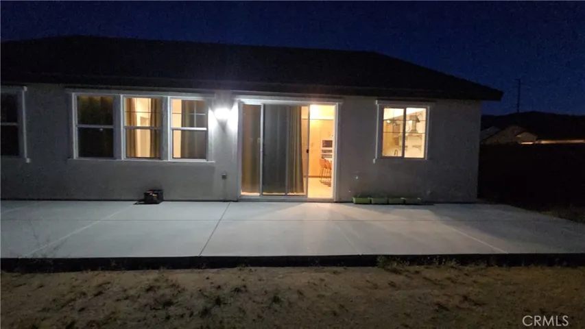 Back patio