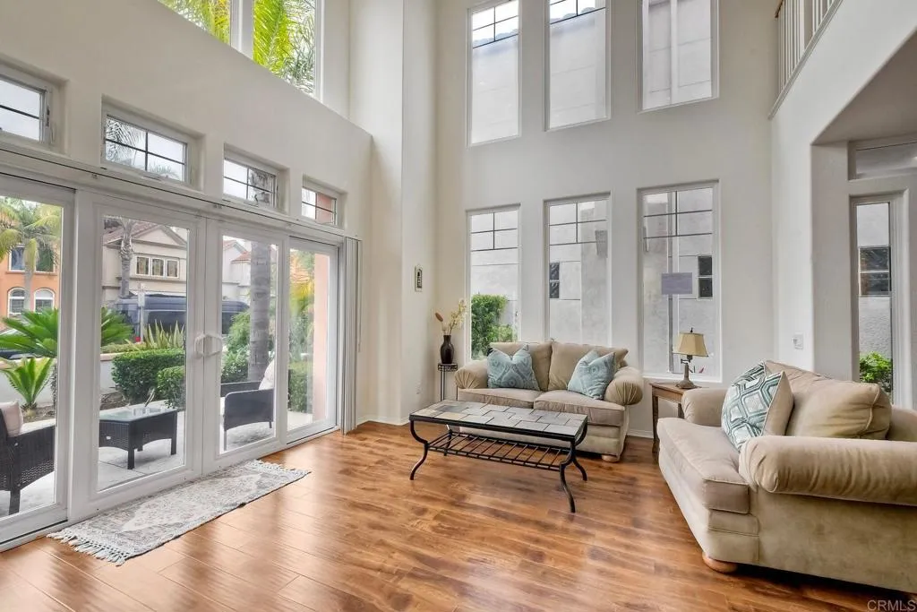 With windows everywhere, the home is bathed in natural light
