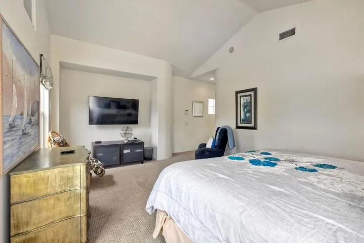 Secluded primary suite for ultimate relaxation