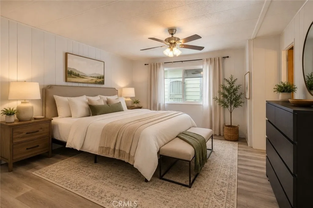 Staged Master Bedroom