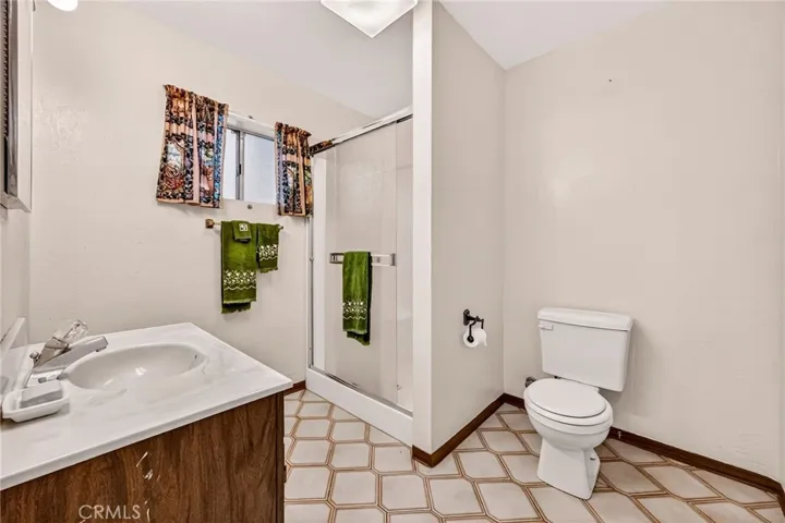 Bathroom in Garage