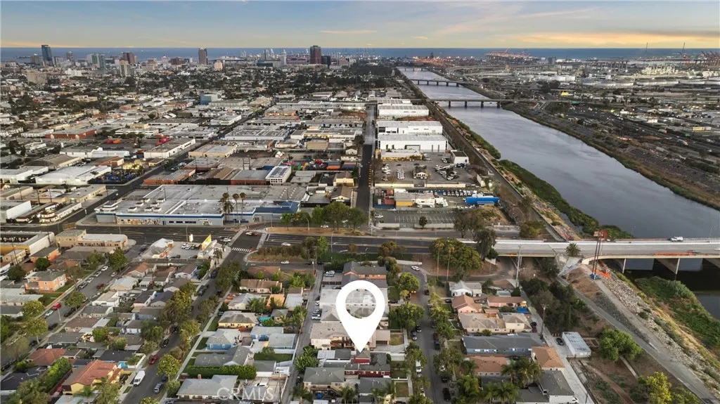 View of the downtown Long Beach