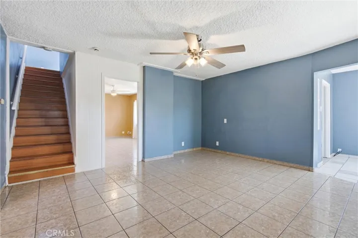 View of the stairs to second floor