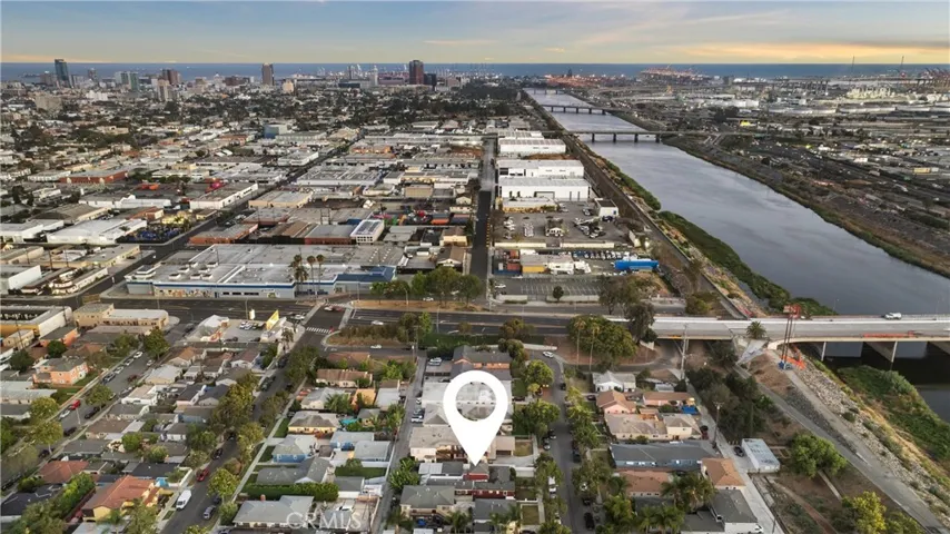 View of the downtown Long Beach