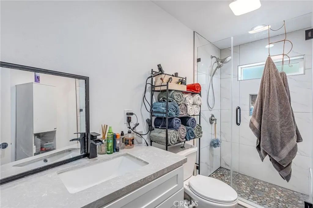 primary walking in shower