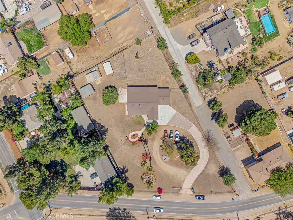 Aerial of area
