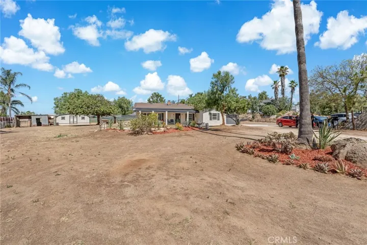 Spacious yard