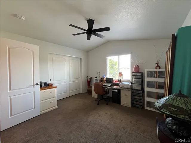 Master Bedroom, window to fruit trees , open field
