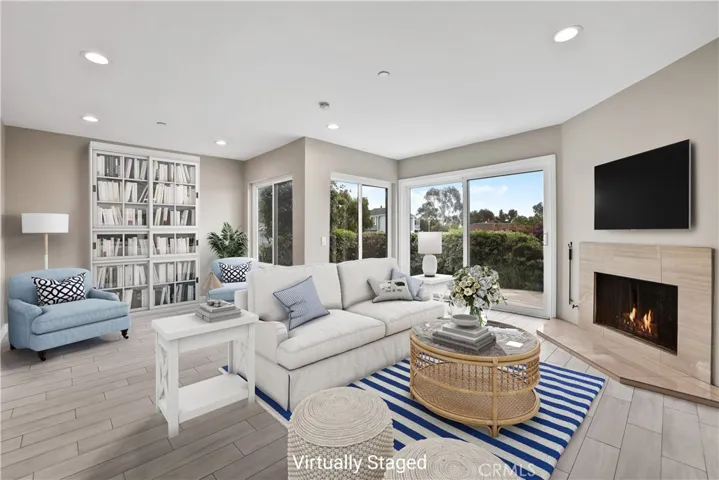 Virtually Staged Living Area