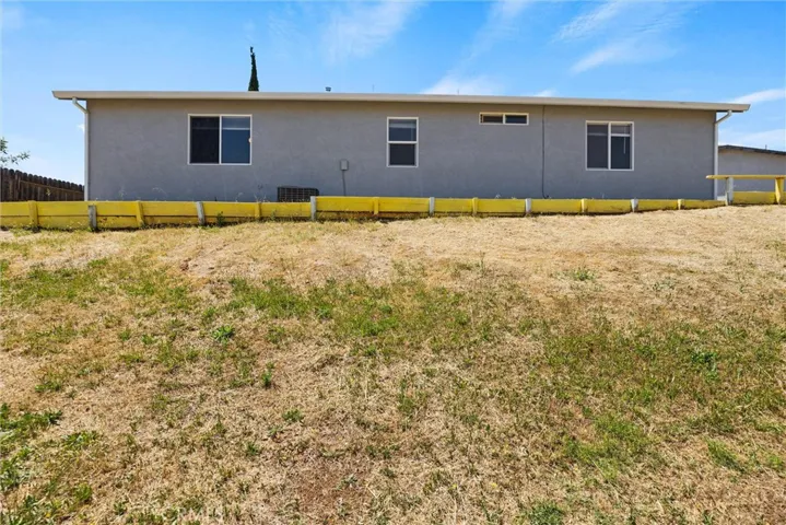 Rear of home.
