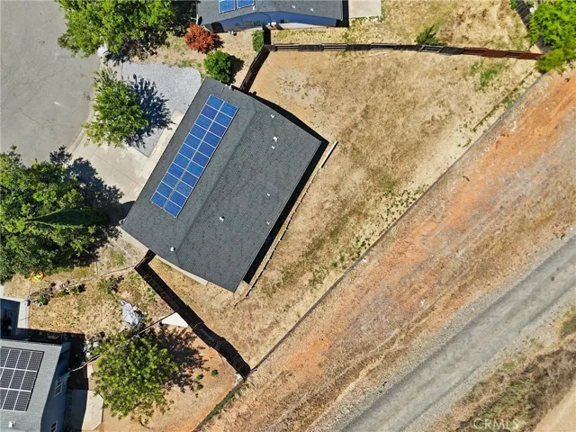 Overhead rooftop shot.