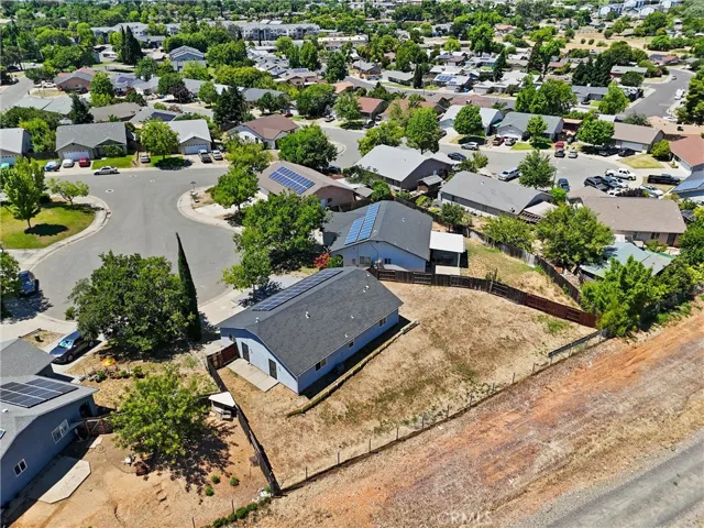 Rear of home.