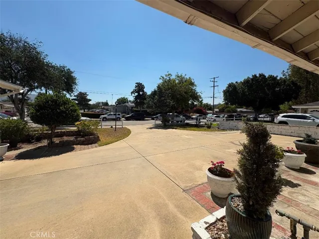 Front drive view from Entry