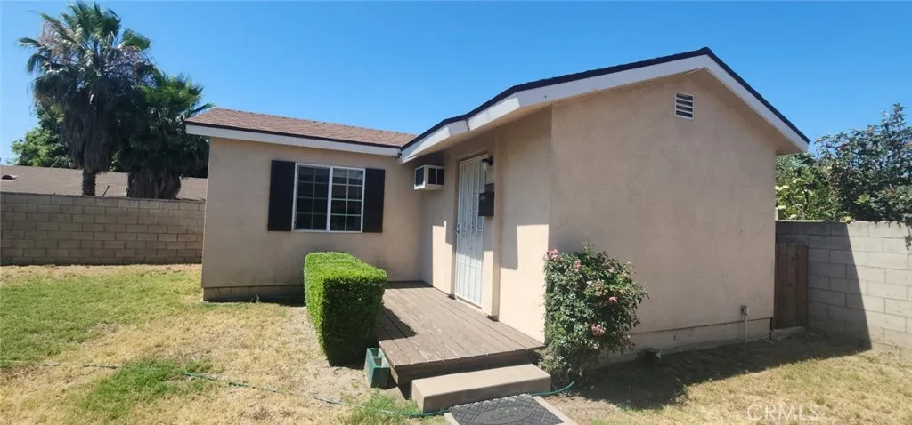Front of Unit