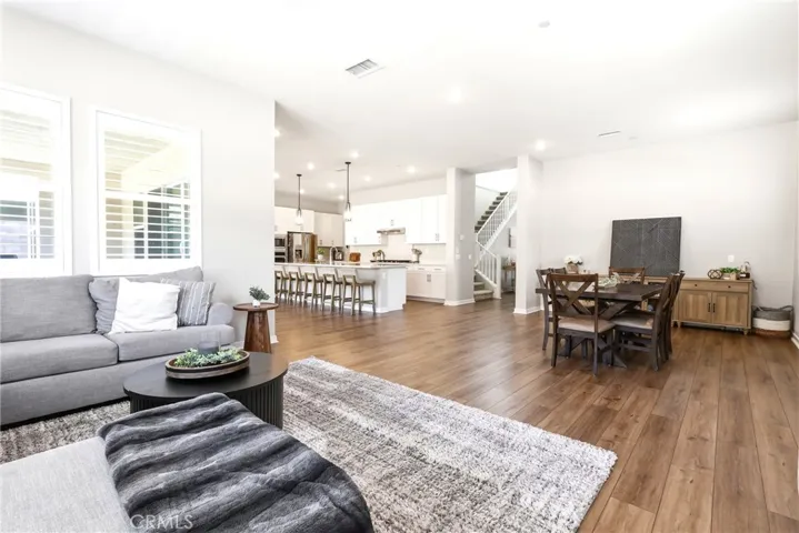 Family Room and Dining Room Off the Kitchen