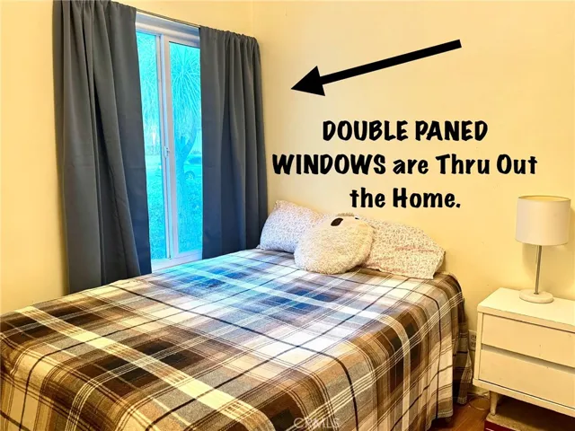 Double Paned Windows Through Out this home.
