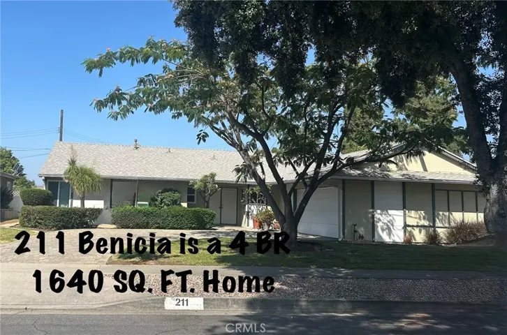 HOME IS A 4 BEDROOM, 1640 SQ. FT. HOME.