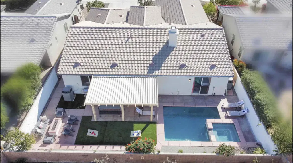 Aerial Backyard