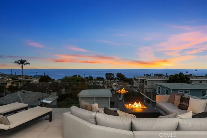 Photoshopped outdoor firepit fire