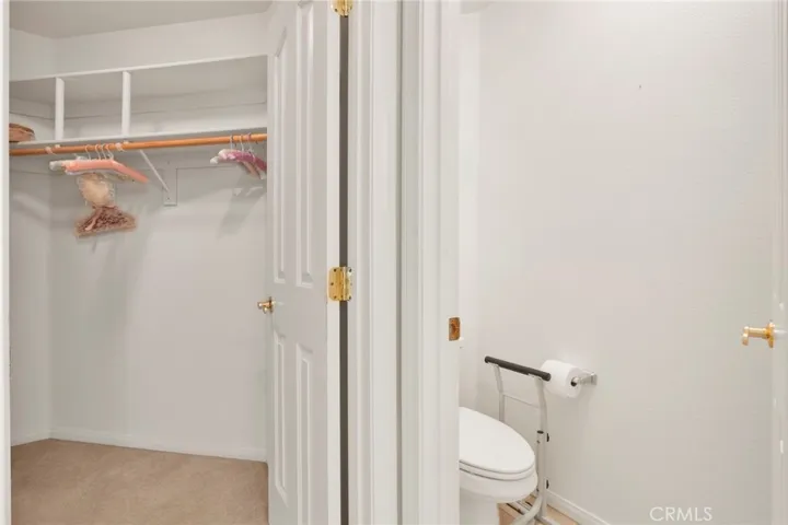Private water closet/ toilet area
