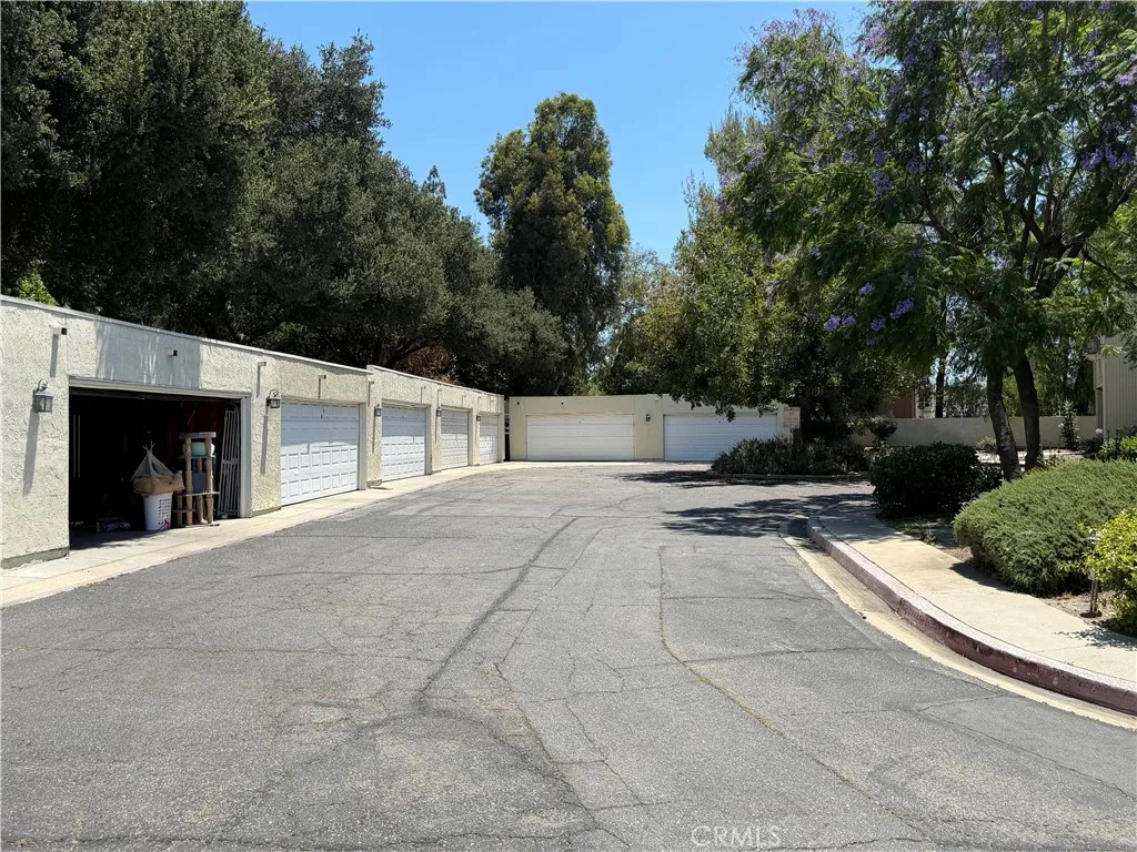 Open garage