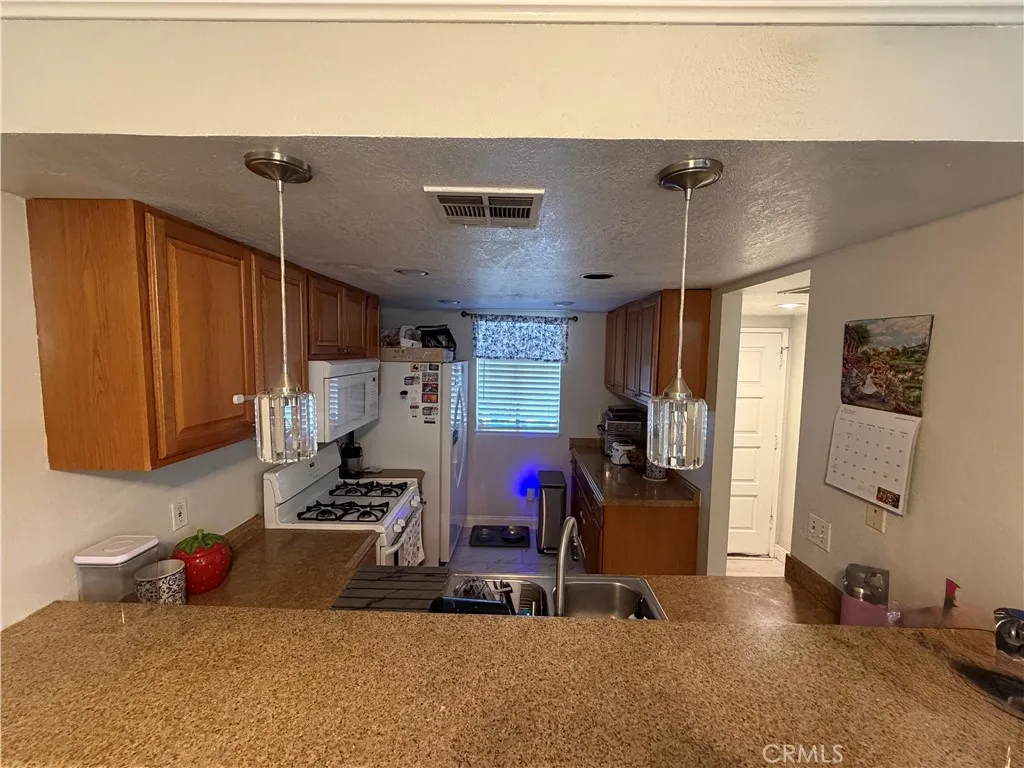 Kitchen from living room