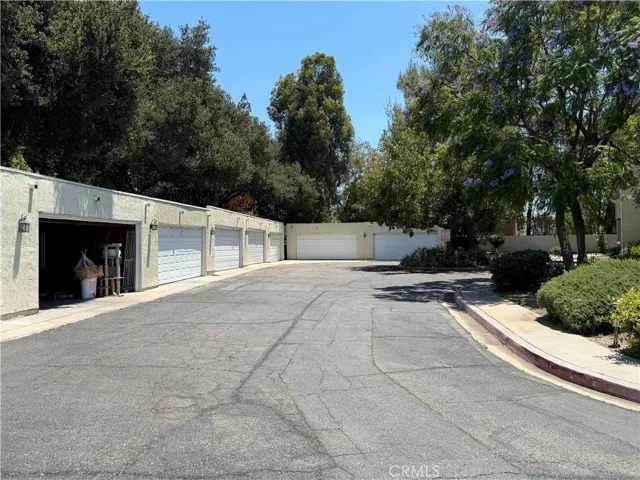 Open garage