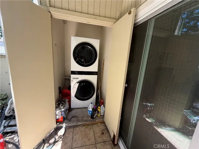Laundry closet