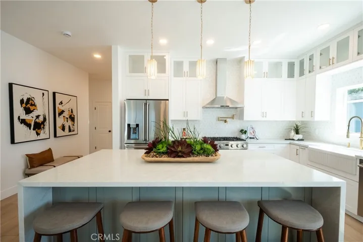 Kitchen Island Waterfall