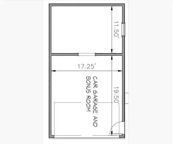 Garage Floor plan