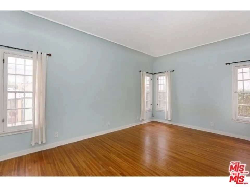 Lower unit bedroom facing sout