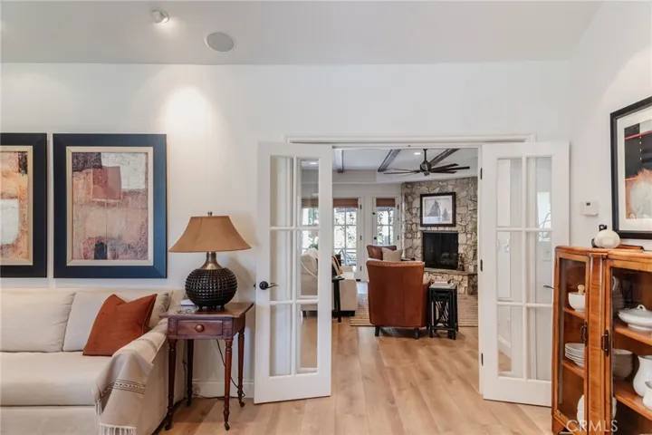 FRENCH DOORS TO GREAT ROOM