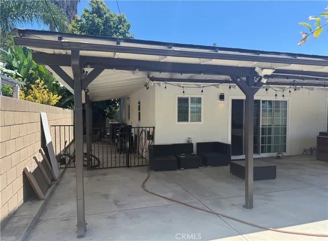 Cover patio