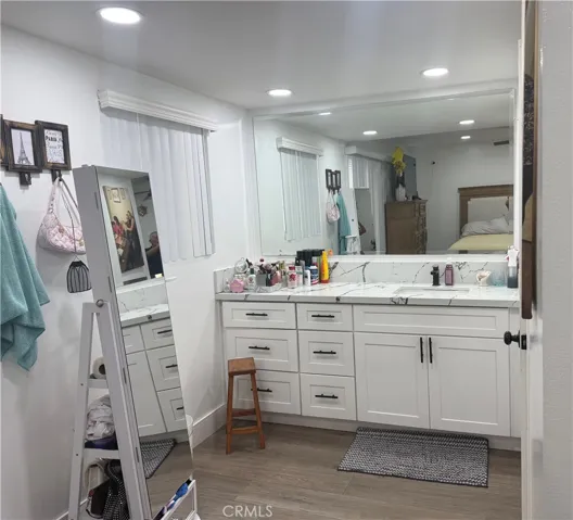 Master bedroom mirror