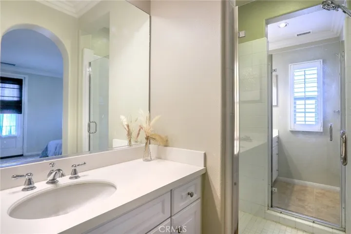 separate shower