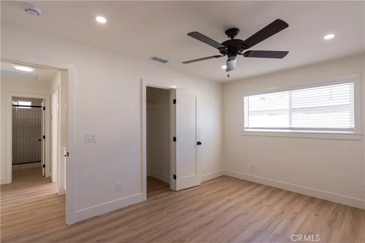 Ceiling fans & Central A/C.