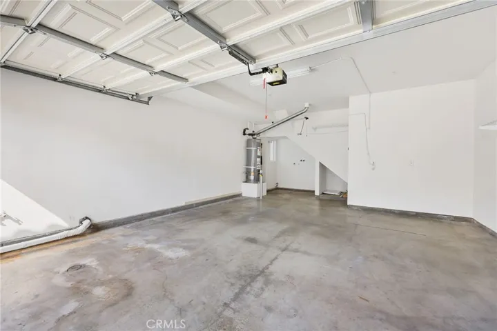 Direct-access two-car garage.