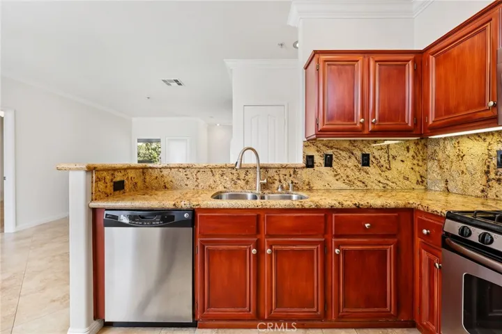 Generous counter space for meal prep and entertaining.