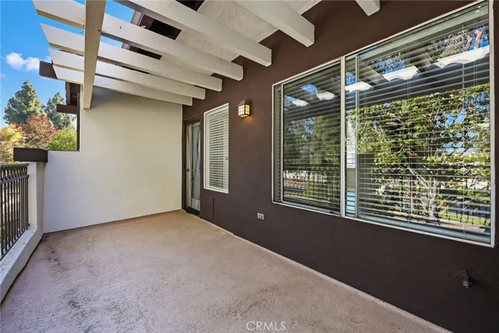 Private balcony provides the perfect place to enjoy Tustin's beautiful weather.
